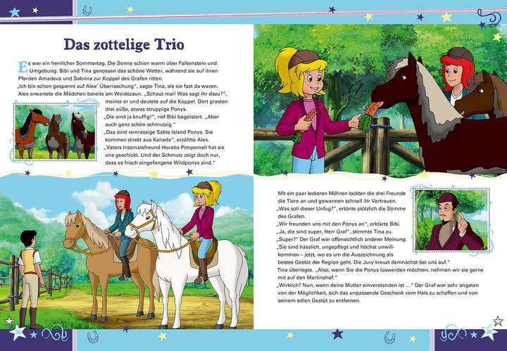Produktbild Panini Bibi & Tina: Meine liebsten Gutenachtgeschichten (Deutsch, 2017)