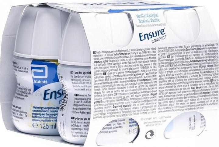 Image du produit AMO Compact 2.4 kcal Drink Vanille (Vanille, 4 pcs, 671 g)