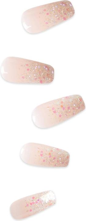 Actual product image KISS Classy Nails - Scrunchie (Nail styling set, Artificial nails, Beige, Pink)