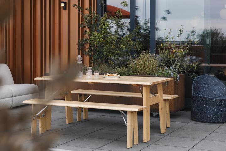 Actual product image Zuiver Outdoor Set Avenue Natural (79 cm)
