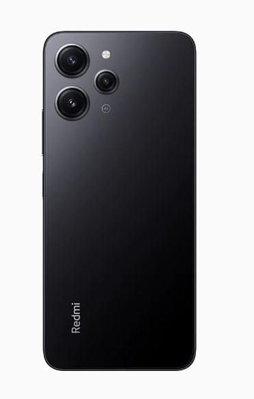 Actual product image Xiaomi Redmi 12 (128 GB, Midnight Black, 6.79", Hybrid Dual SIM, 50 Mpx, 4G)