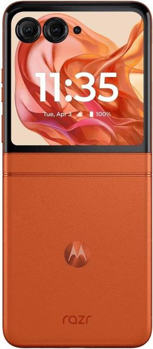Produktbild Motorola Razr 50 (256 GB, Spritzige Orange, 3.60", SIM + eSIM, 50 Mpx, 5G)
