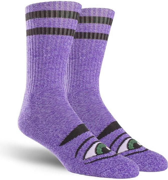 Actual product image Toy Machine Heather Sect Eye Crew Socks (One size)