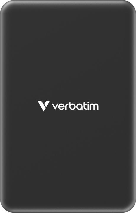 Produktbild Verbatim Charge 'n' Go Essentials Power Bank Magnetic Wireless 10000mAh Black (10000 mAh, 20 W, 37 Wh)