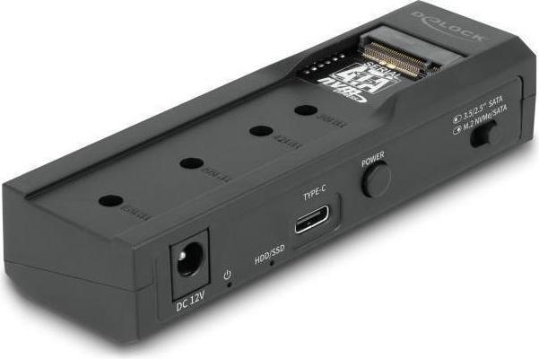 Delock USB Type-C converter for 1 x M.2 SSD or 1 x SATA SS