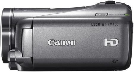 Produktbild Canon Legria HF M406, Full-HD Flash, 10x Zoom, Schwarz (10 x)