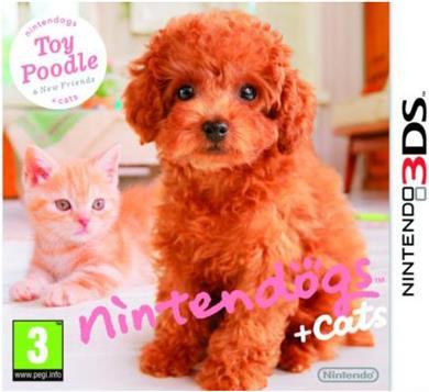 Nintendo Nintendogs Cats: Zwergpudel (3DS, DE)