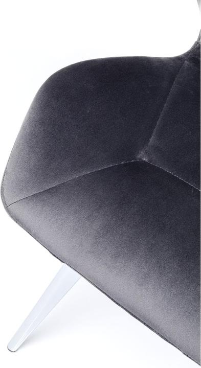 Produktbild Kare Design Stuhl Viva Grau Chrom