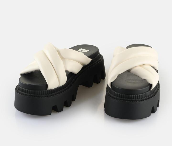 Actual product image Buffalo 's sandals flora cross quilt - vegan nappa (40)