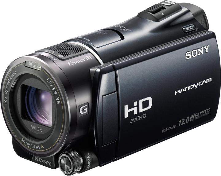 Sony HDR-CX550, FullHD Dual Flash Camcorder, 64GB
