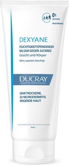 Ducray Dexyane Feuchtigkeitsspendender Balsam gegen Juckreiz, 200 ml Creme (Körpercreme, 200 ml)