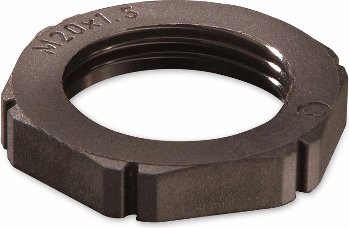Actual product image Wiska Locknut, 10060682, PG 11, PG, black (Pg 11)