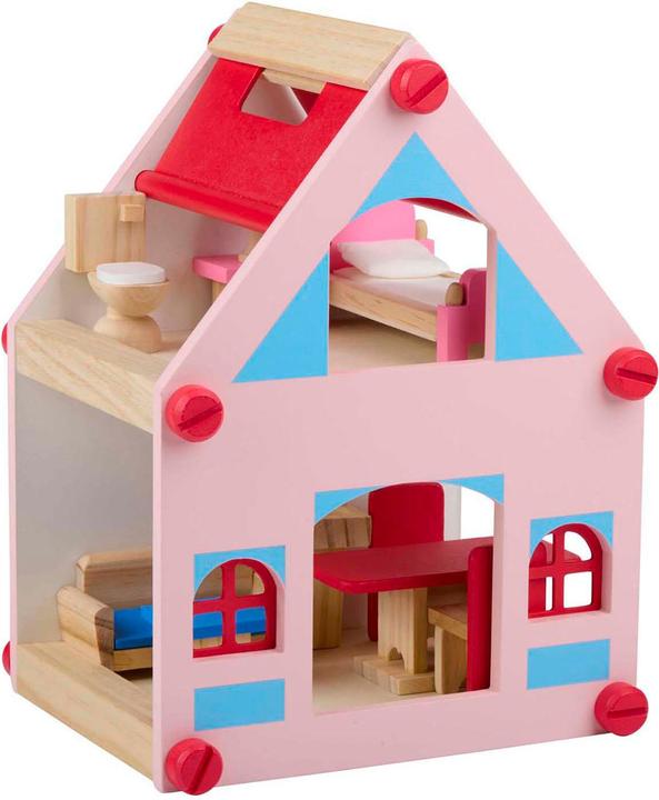 Produktbild Marionette Wooden Toys Spielhaus 15pcs WD