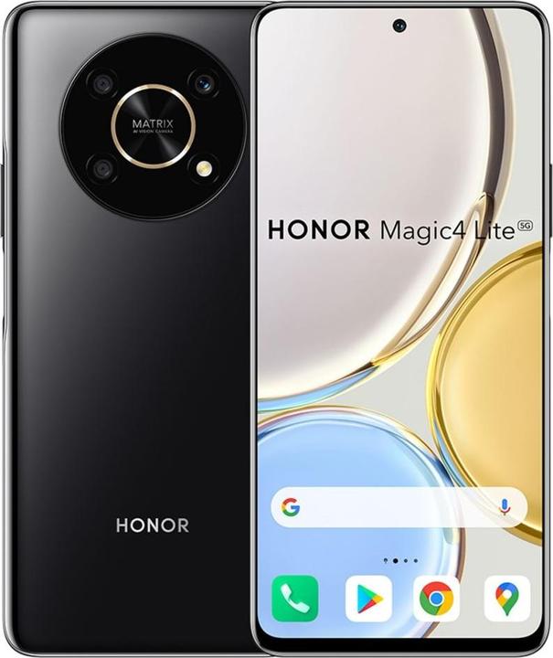 Image du produit Honor Magic 4 Lite 5G (128 Go, Midnight Black, 6.81", Double SIM, 48 Mpx, 5G)