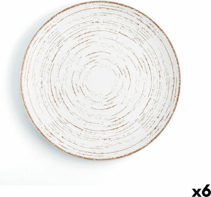 Produktbild Flacher Teller Tornado White Ø 31 cm (6 Stück) (6 x, 31 cm)
