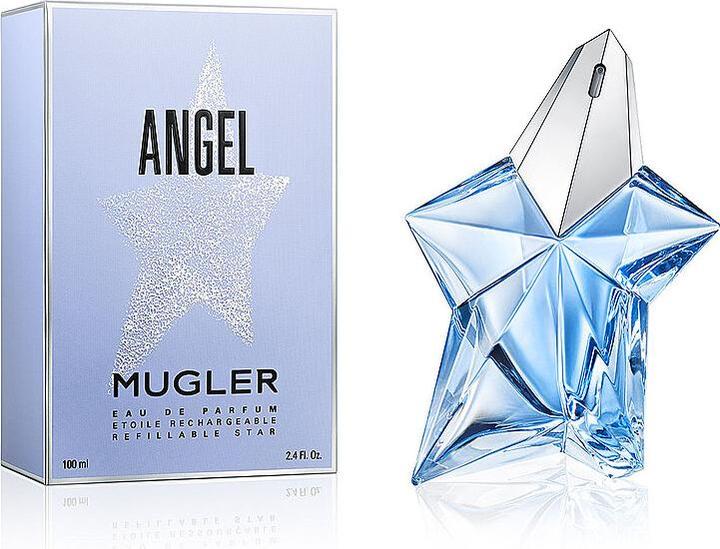 Actual product image Thierry Mugler ANGEL by Standing Star Eau de Parfum Spray Refillable 100 ml (Eau de parfum, 100 ml)