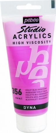 Produktbild Pebeo Studio Acrylics Feine Acrylfarben (Blauviolett Irisierend, 100 ml)