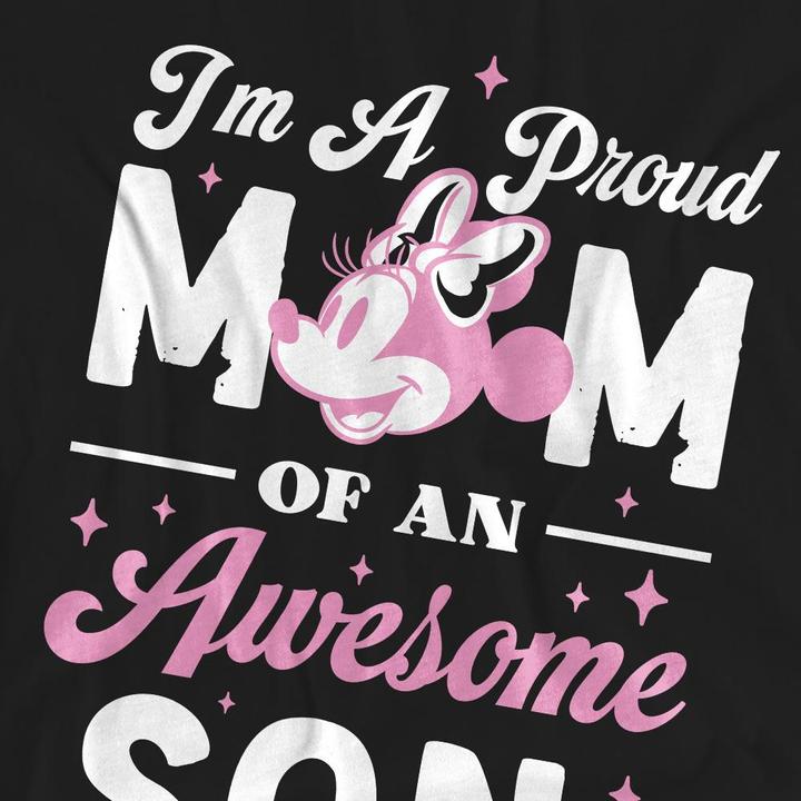 Produktbild Minnie Mouse Proud Mom Awesome Son TShirt (XL)