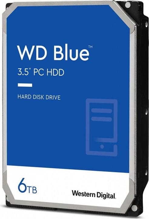 Produktbild WD Blue (6 TB, 3.5", SMR)