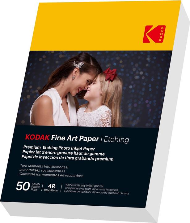 Kodak Fine Art Paper -valokuvapaperi (210 g/m², 10 x 15 cm, 1 x)