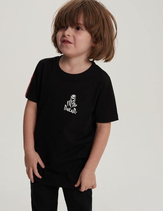 Actual product image Dakar TEE DKR 23 KID 322 BLK (122, 128)