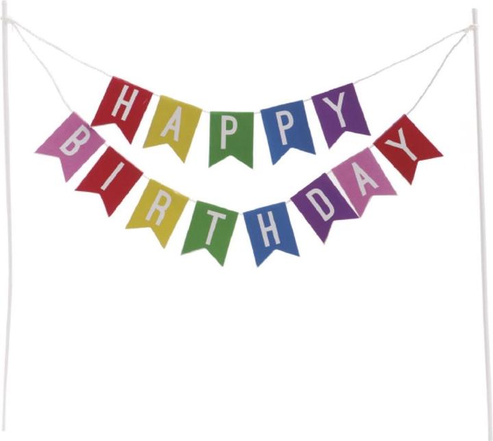 Dekora Happy Birthday-Girlande