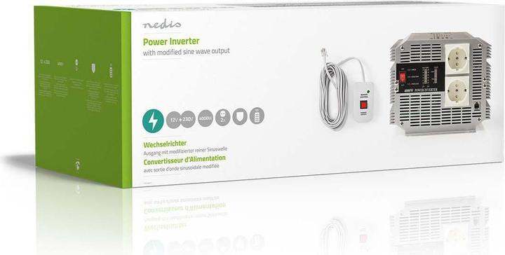 Produktbild Nedis Power Inverteränderte Sinus-Wellen| Eingangsspannung 12 VDC|