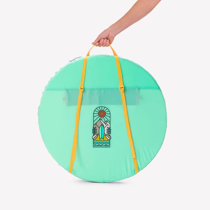 Produktbild Quechua Faltzelt - 2 Seconds für 2 Personen Limited Edition 20 Jahre Summer blau (Wurfzelt, 2.90 kg, 2 Personen)