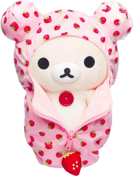 AQI Korilakkuma - Peluche Sac de couchage à motifs Medium 34cm (34.30 cm)