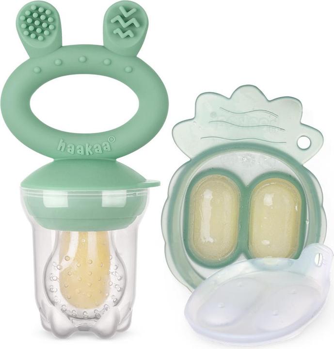 Haakaa Fresh Food Feeder Mini Combo - Set Peagreen