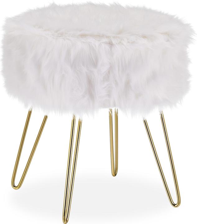 Image du produit Relaxdays tabouret moelleux