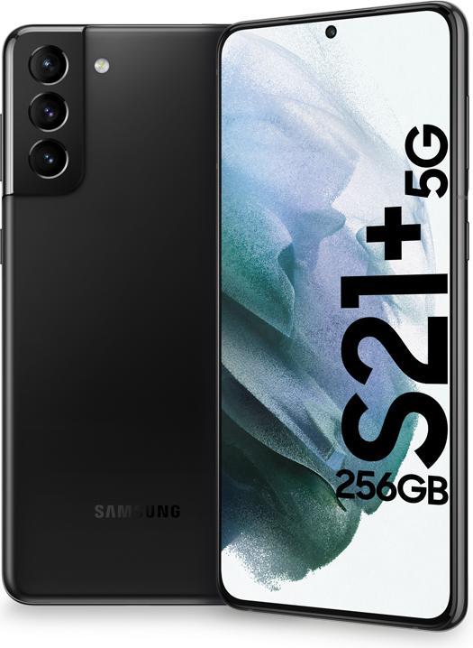 Productafbeelding Samsung Galaxy S21+ EU (256 GB, Fantoom Zwart, 6.70", Dubbele SIM, 12 Mpx, 5G)