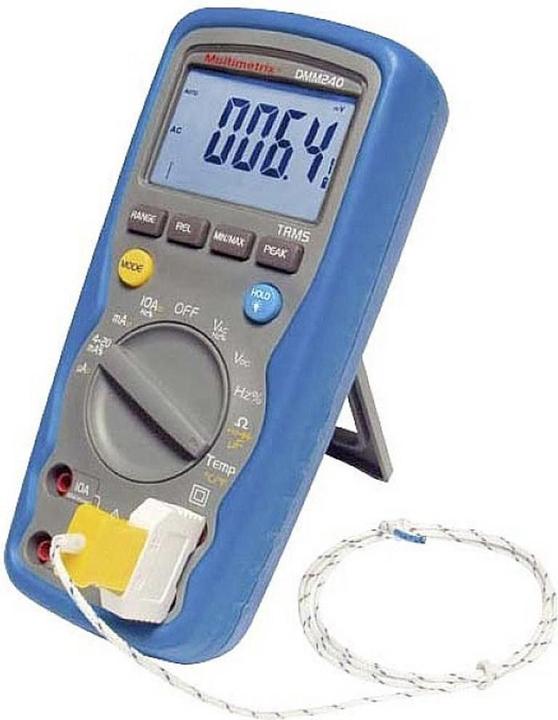 Produktbild Multimetrix Hand Multimeter DMM 240 (CAT III 1000V, CAT IV 600V)