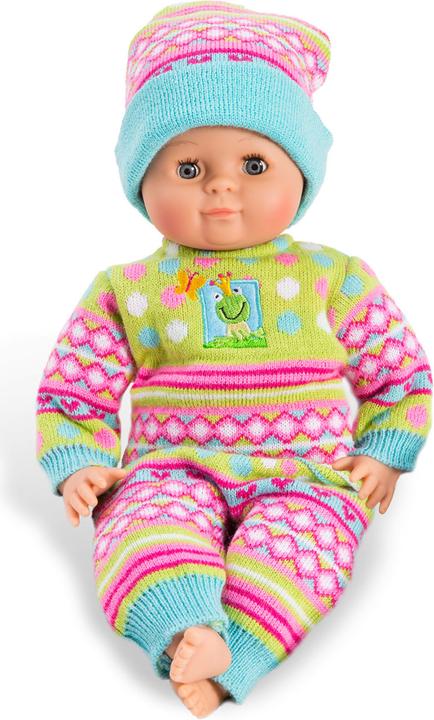 Actual product image Heless Dolls knitted crawler