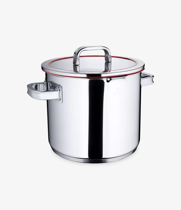 Produktbild WMF Kochtopf Gemüse- Suppentopf Induktion gross 24cm 8,8l Funtion4 Edelstahl 18/10 (24 cm, Kochtopf, Edelstahl)
