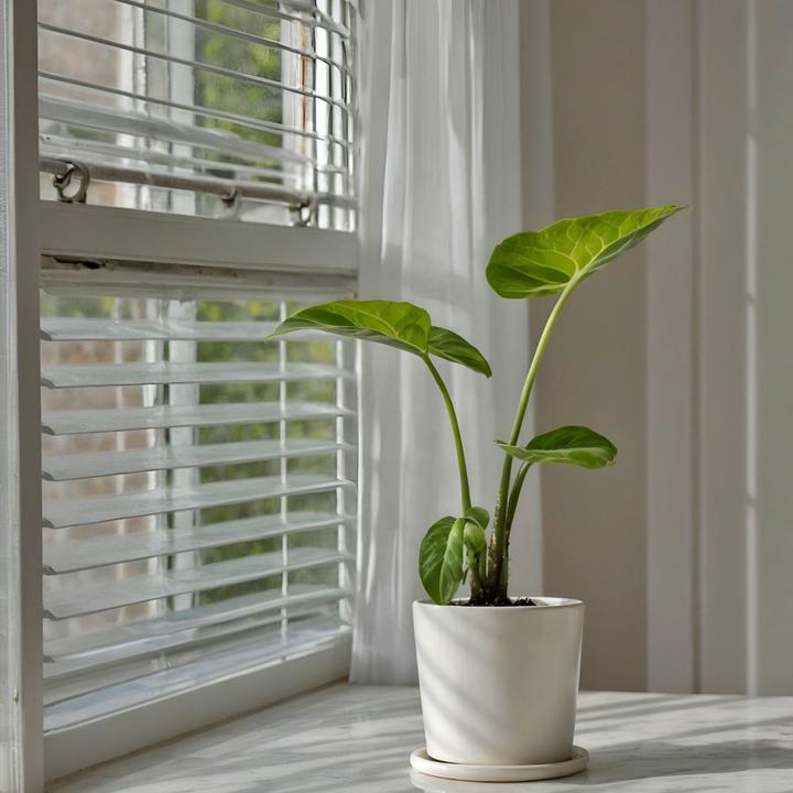 Actual product image Plant in a Box Alocasia macrorrhizos - Set of 2 Giant Ear (60 cm)