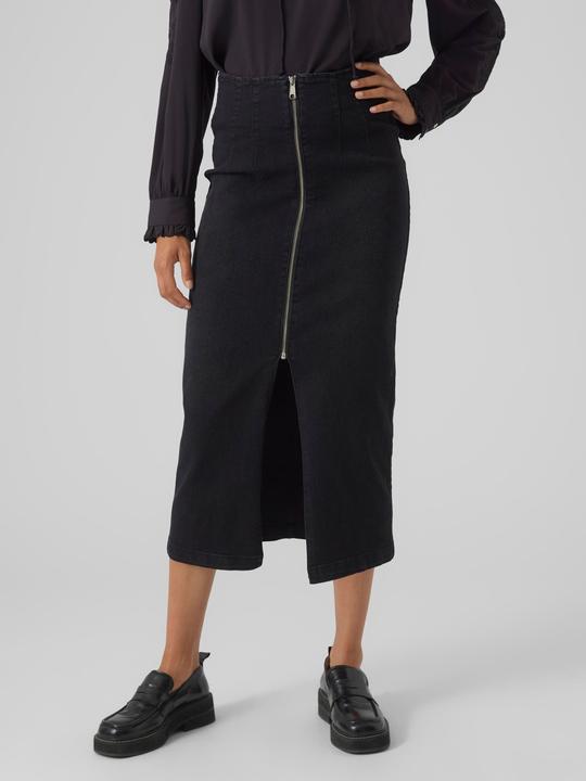 Actual product image Vero Moda High waist long skirt denim skirt (XS)