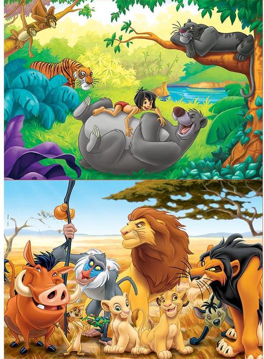 Actual product image Educa Lion King & Jungle Book (50 pieces)