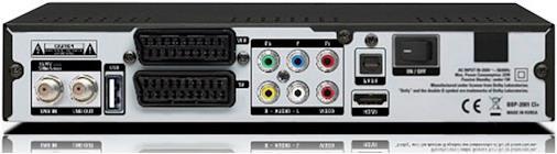 Produktbild Topfield SBP-2001 CI+, HDTV SAT-Receiver, PVR-ready, Silber (DVB-S, DVB-S2)