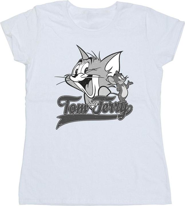 Tom & Jerry Greyscale Square TShirt (M)