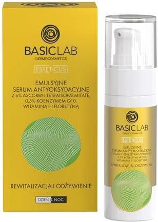 Actual product image BasicLab Dermocosmetics Face Serum with Vitamin C 30ml Revitalizes and Nourishes Dry and Combination (30 ml)