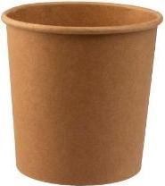 Actual product image Multi Papbaeger Soup-To-Go 50 cl 16 oz Ø96x95 mm Brun,20 ps x 25 pcs/box