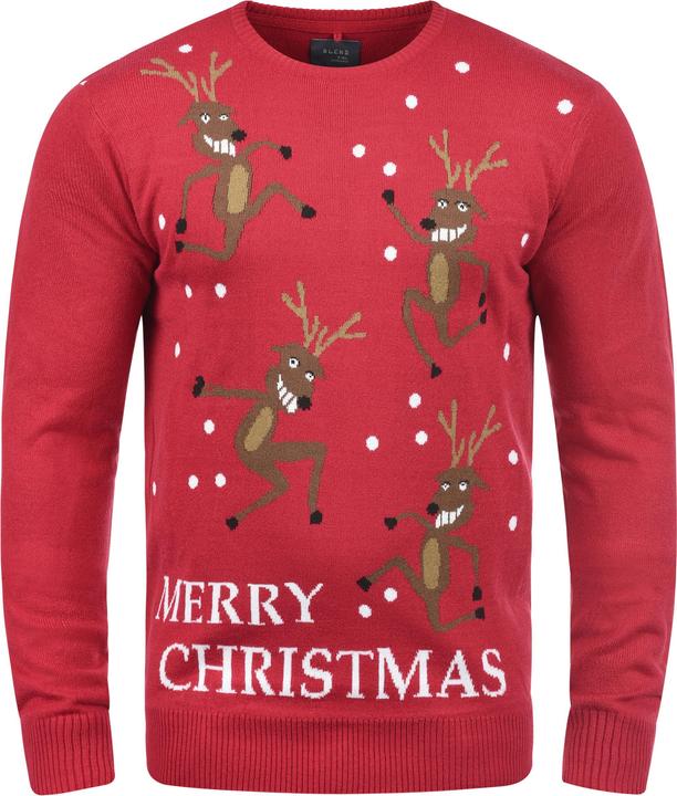 Image du produit Blend Rudolph Pull En Maille De Noël Pull-Over Tricot Pour Homme Avec Encolure Rond (XXL)
