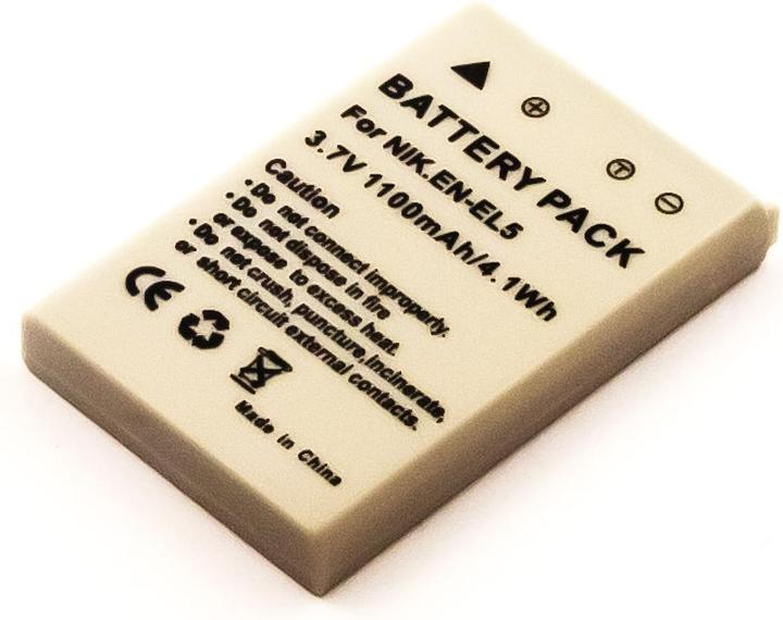 Produktbild AGI COOLPIX P520 - Batterie/Akku - Grau - Lithium-Ion (Li-Ion) - 900 mAh - 3,7 V - 5 (Kamera Akku)