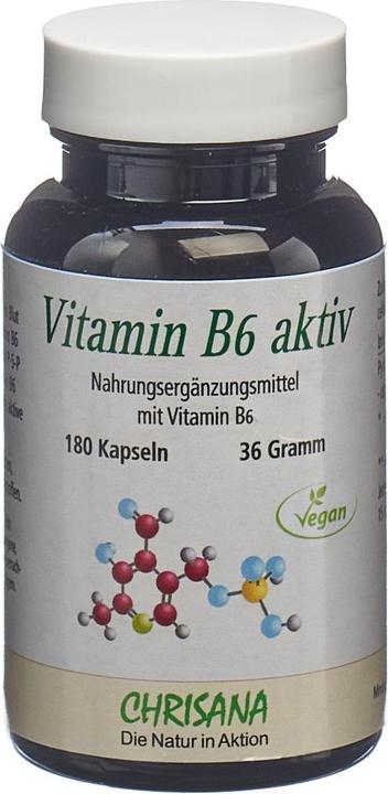 Chrisana Vitamin B6 aktiv Kapsel (180 Stück, Kapseln, 65 g)