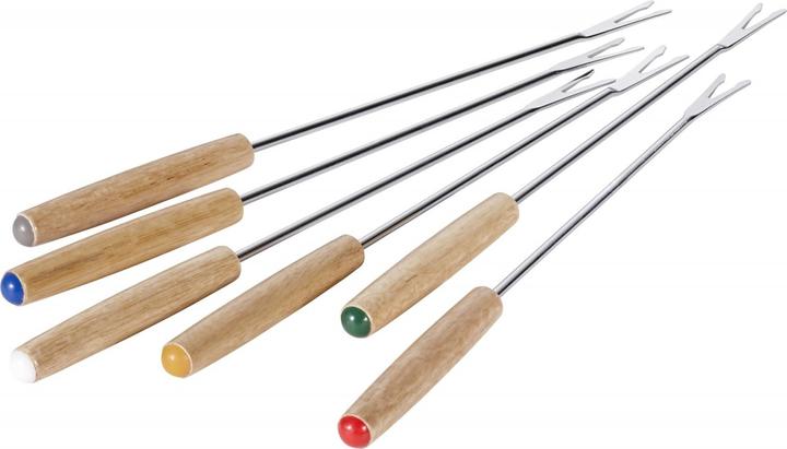 Actual product image Staub Set of 6 fondue forks in GK