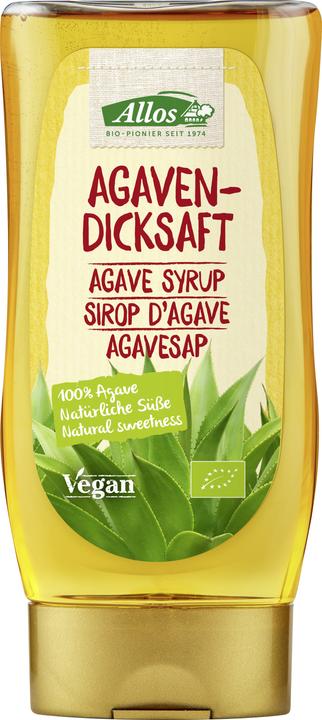 Allos Bouteille distributrice de sirop d'agave biologique (375 g)
