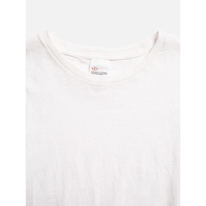 Actual product image Nudie Jeans t-hirt nudie jean roffe (S)