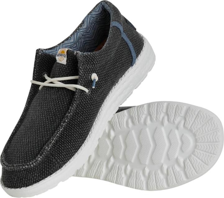 Actual product image Weird Fish Mens Danio Canvas Slip-on Shoes (44.5)