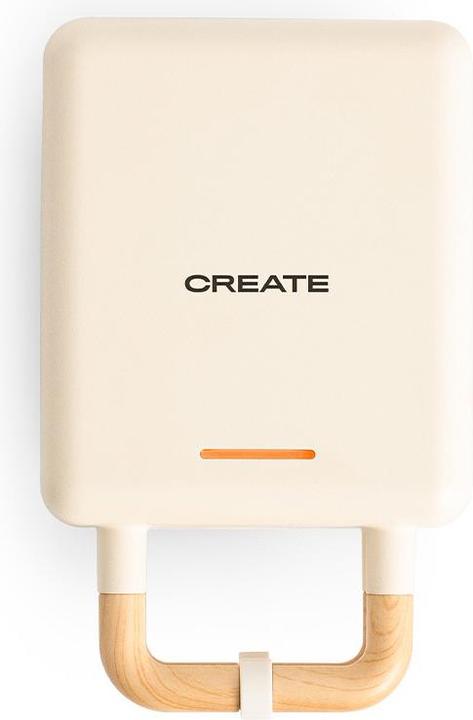 Create STONE 2 IN 1 COMPACT - Four à sandwich et gaufrier
